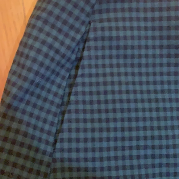 Urban outfitters green and black plaid mini skirt - Picture 3 of 5